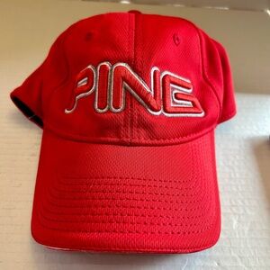 Ping Adult Bright Red Golf Hat